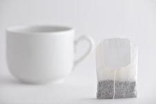 Tea Bag And Cup Royalty Free Stock Photo Tea Bag And Cup Royalty Free Stock Photo