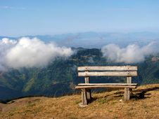 Sitting Above The Clouds Stock Photos