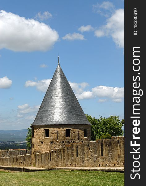 Carcassonne Castle Towers