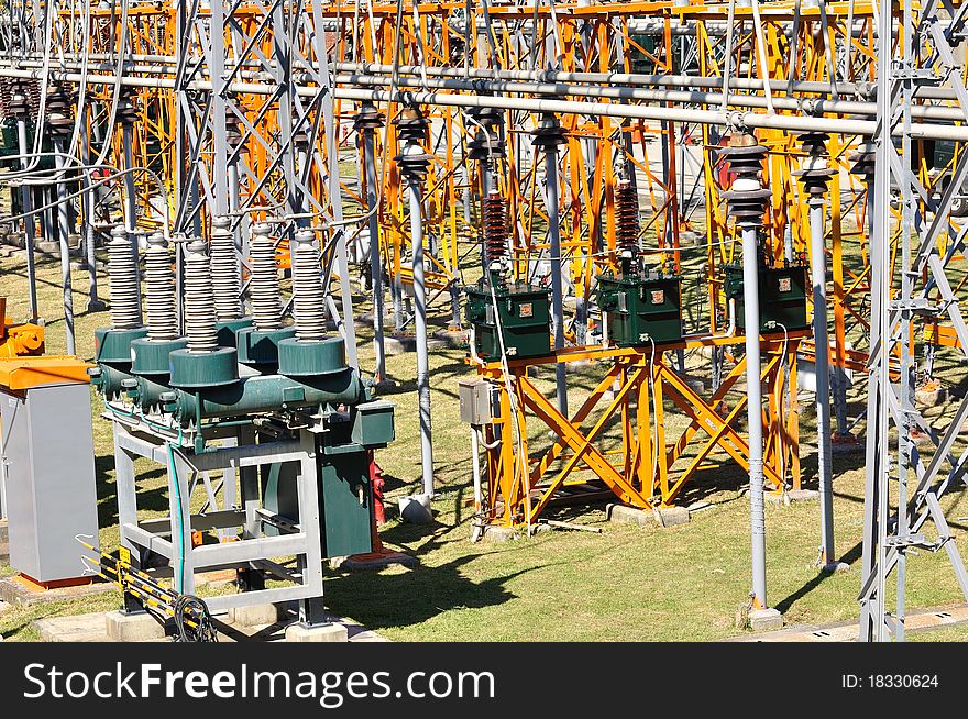 Many facilities of electric power