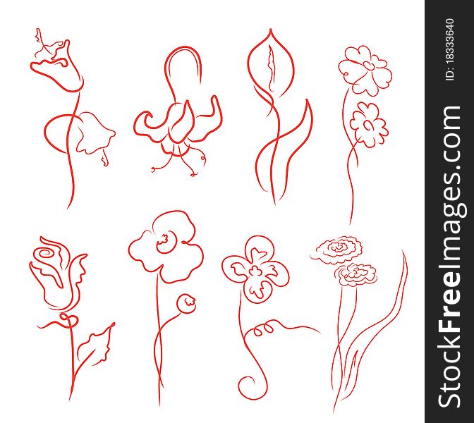 Flowers Design Set