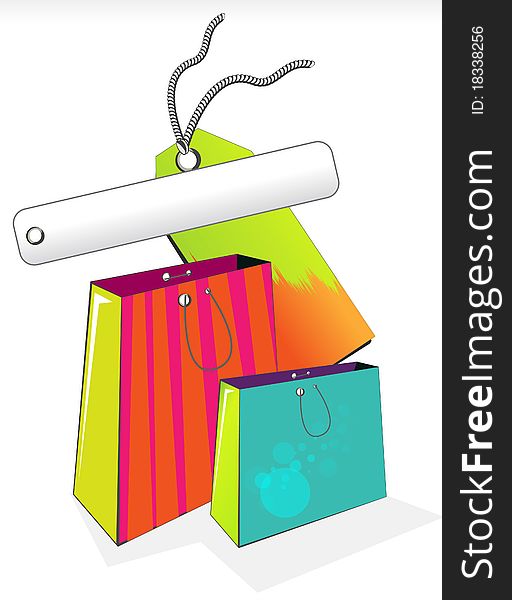 Web banner package with tags and banners. Web banner package with tags and banners