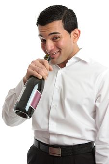 Alcohol Abuse Man Drinking From Wine Bottle Royalty Free Stock Image Alcohol Abuse Man Drinking From Wine Bottle Royalty Free Stock Image