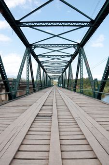 The World War II Memorial Bridge In Pai Stock Photo The World War II Memorial Bridge In Pai Stock Photo