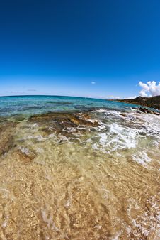 Crystal Waters Of Corsica Coast, France Stock Photography Crystal Waters Of Corsica Coast, France Stock Photography