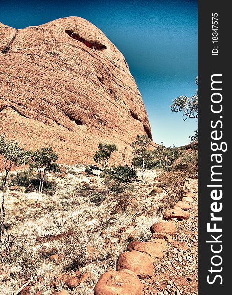 Rocks of Australian Outback, Northern Territory