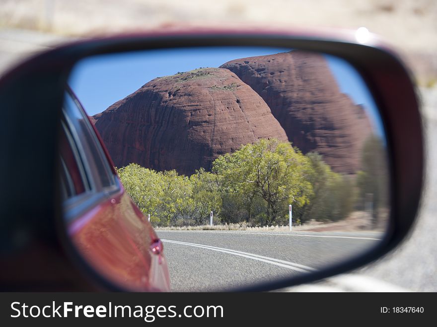 Bright and Sunny Day in the Australian Outback