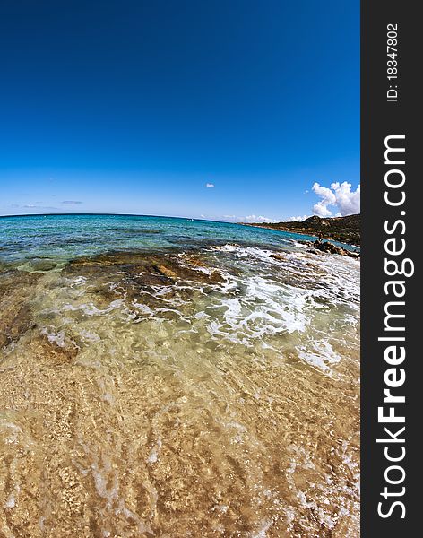 Crystal Waters of Corsica Coast, France