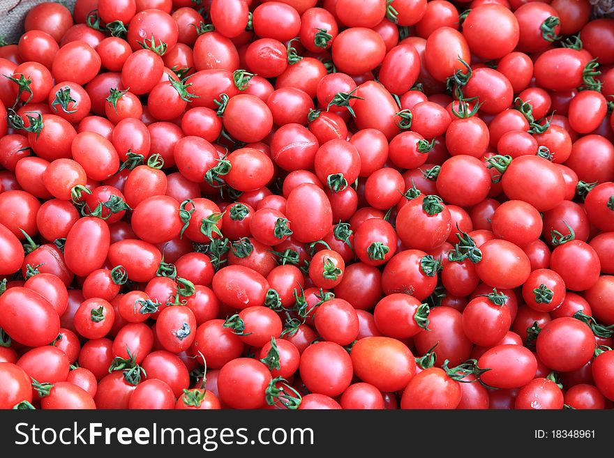 Tomatoes In A  Supermarket