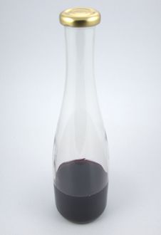 Bottle Of Grape Juice Royalty Free Stock Photography