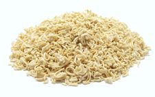 Crushed Instant Noodles Royalty Free Stock Photo