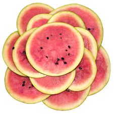 Water-melon, Segments A Flower Stock Images Water-melon, Segments A Flower Stock Images