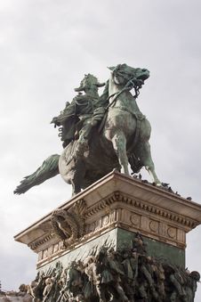 Vittorio Emanuele II Stock Images Vittorio Emanuele II Stock Images