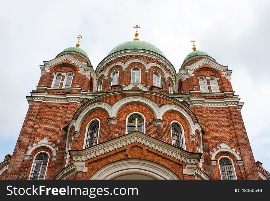 View of Spasso-Borodino Convent, Moscow region, Russia