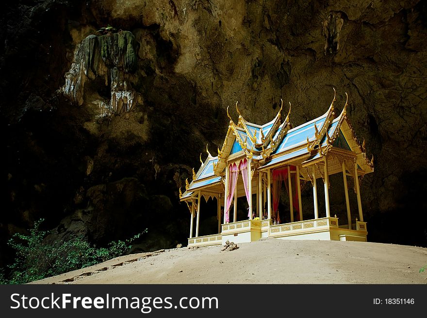 Pavillon in Phraya Nakorn cave,Thailand