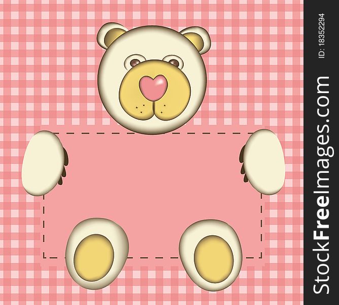 Bear for baby girl