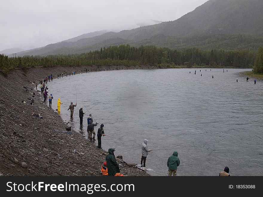 Russian River Salmon Fishing