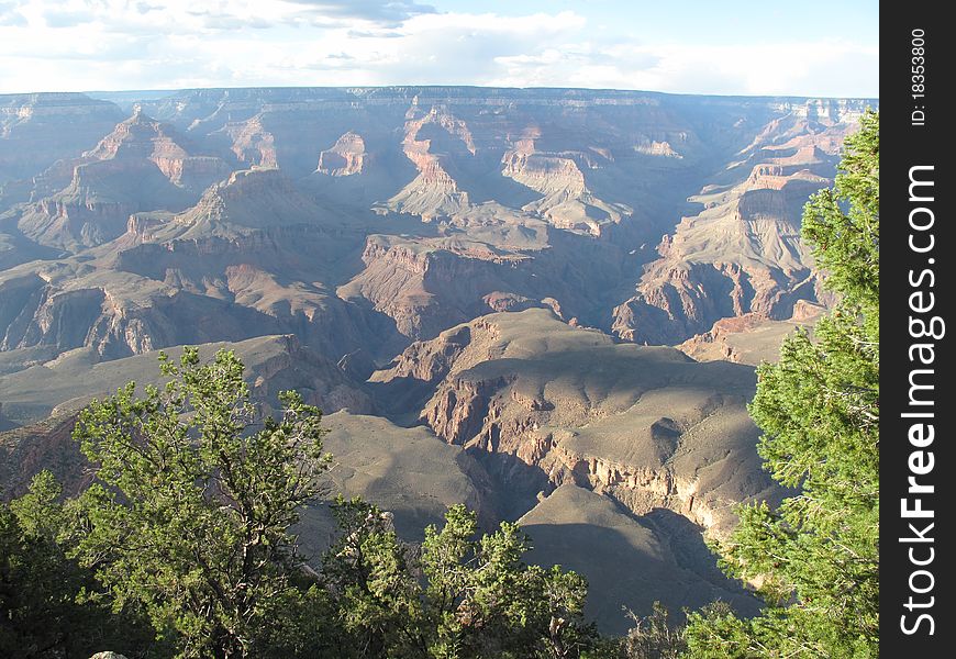 Grand canyon from the top