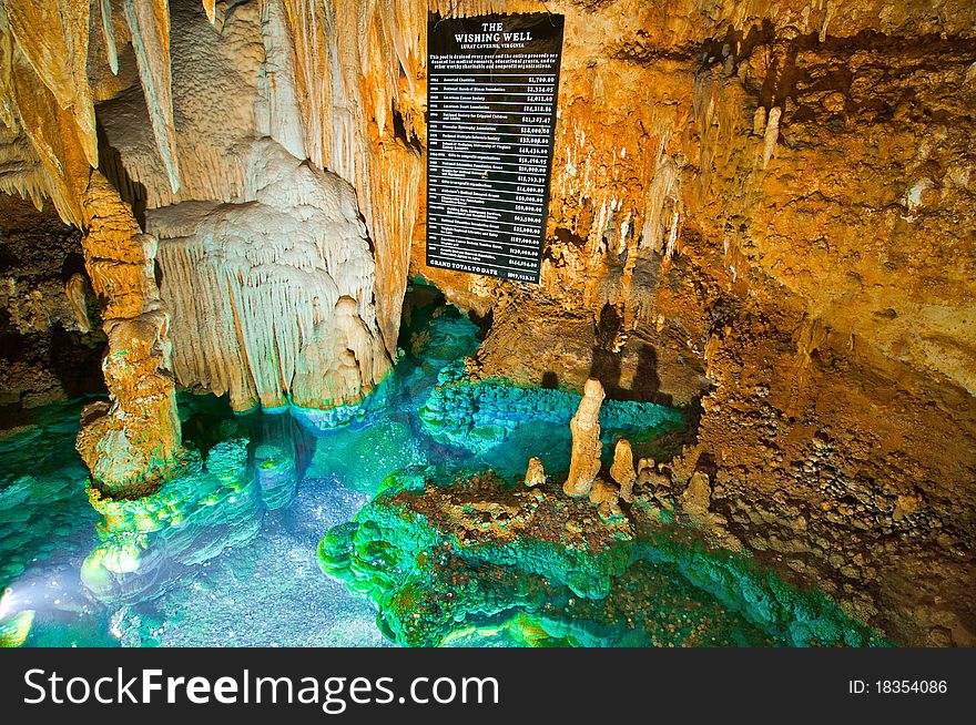 Luray Caves Cavern Wishing Well