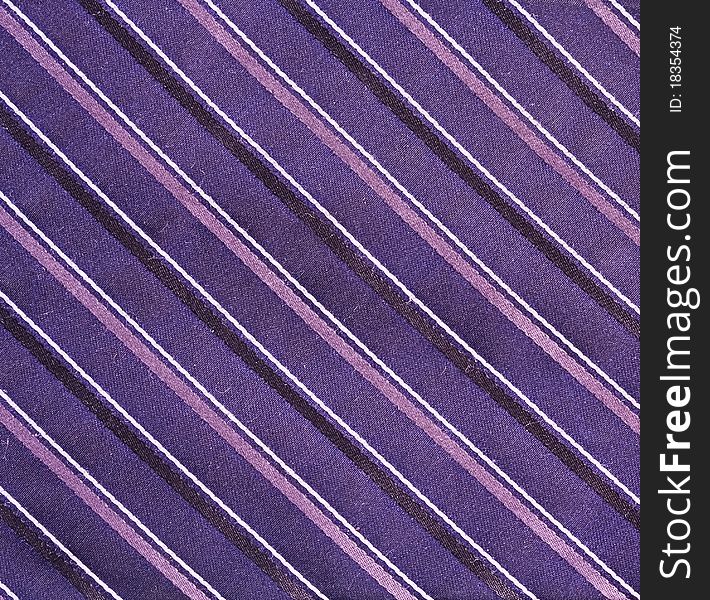 Striped pattern on a fabric