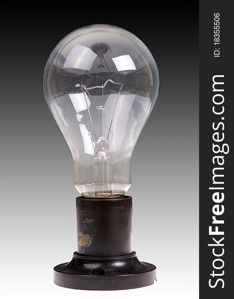 Large Brushed Electric Incandescent Lamp