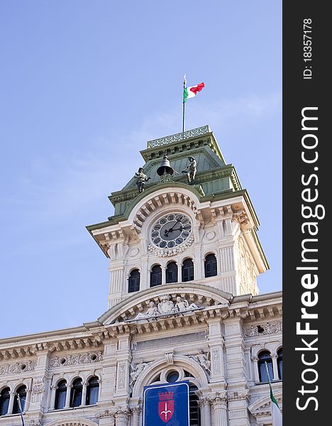 City hall of Trieste, Italy