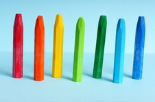 Colorful Crayons Royalty Free Stock Image