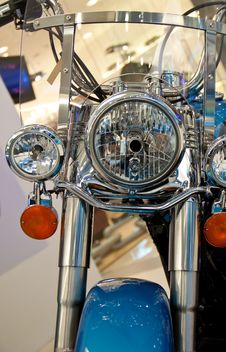 Motorcycle Front Light Royalty Free Stock Image Motorcycle Front Light Royalty Free Stock Image