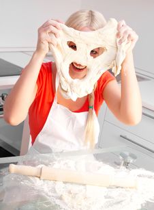 Woman Baking Stock Photography Woman Baking Stock Photography