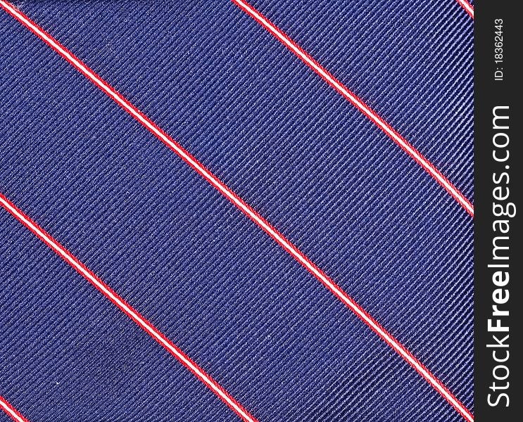 Striped pattern on a fabric