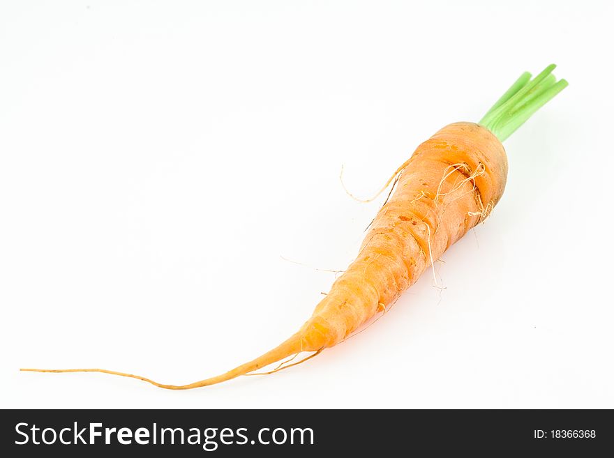 Fresh Carrot Isolated