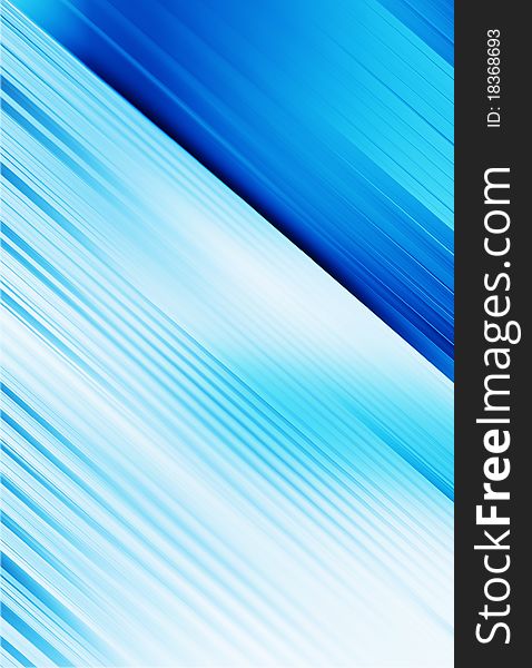 Abstract Blue Clean Background With Copyspace