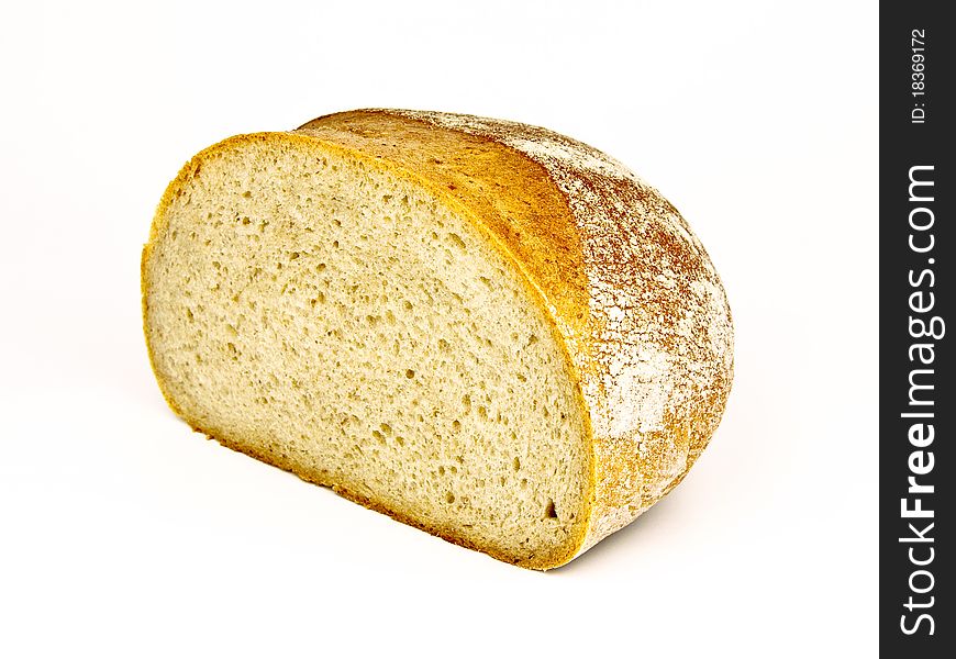 A half of a bread.