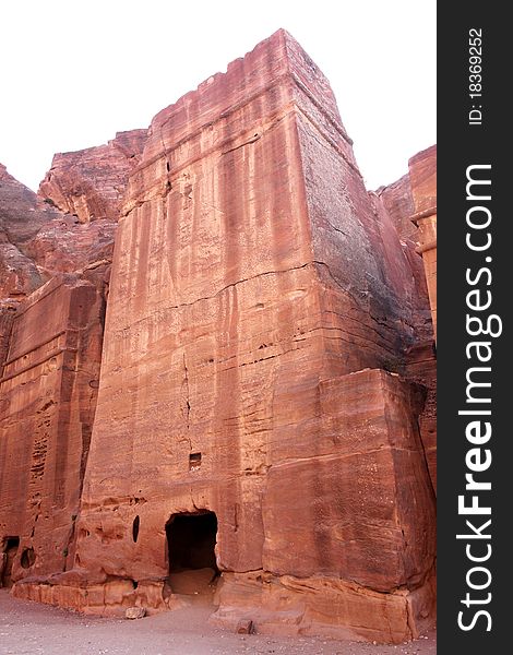 Petra - Nabataeans capital city ( Al Khazneh ) , Jordan. Petra - Nabataeans capital city ( Al Khazneh ) , Jordan