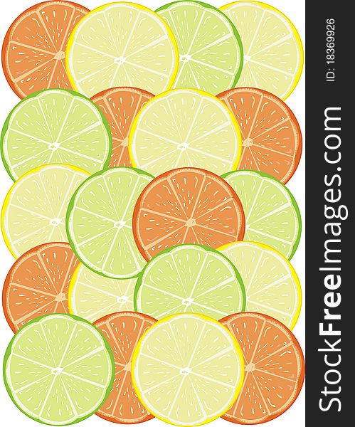 Beautiful bright background from tropical fruit. Beautiful bright background from tropical fruit