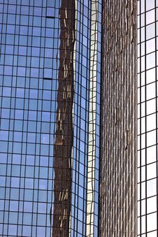 Windows Of Office Buildings Stock Photo