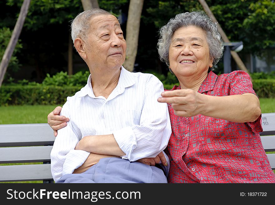 A Happy Senior Couple