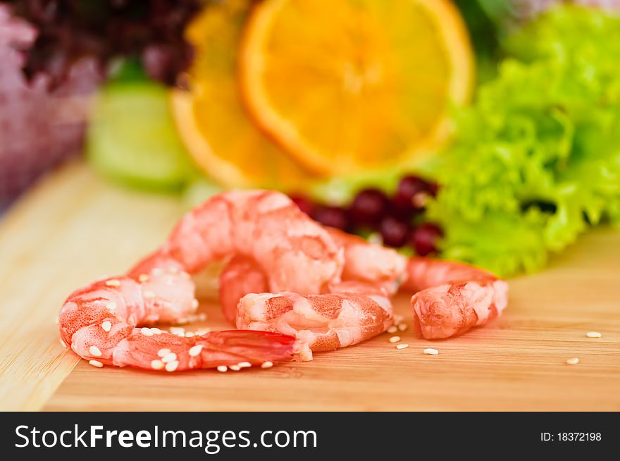 This is a close-up of vegetables and fruits