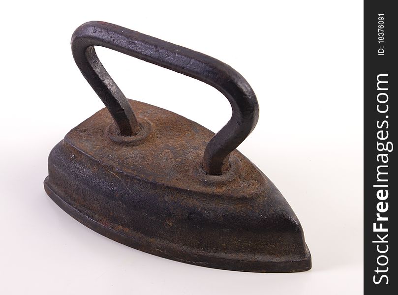 Vintage rusty iron