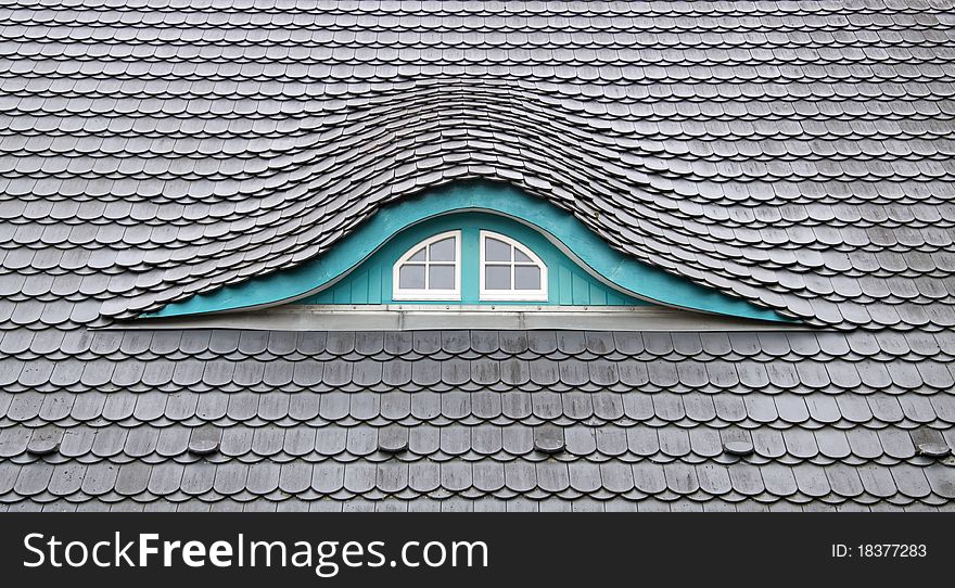 Detailed view of a Dormer rn. Detailed view of a Dormer rn
