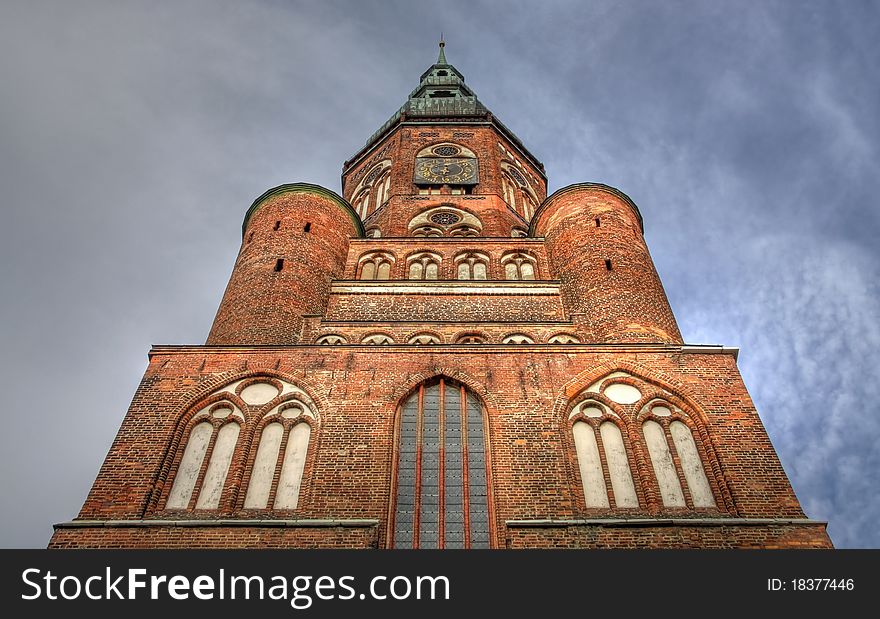Cathedral Of Greifswald (Germany)