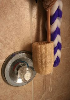 Shower Loofa Royalty Free Stock Image Shower Loofa Royalty Free Stock Image
