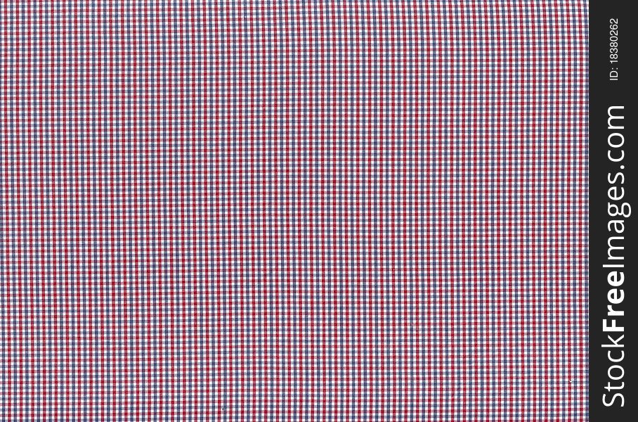 This is a checkered fabric