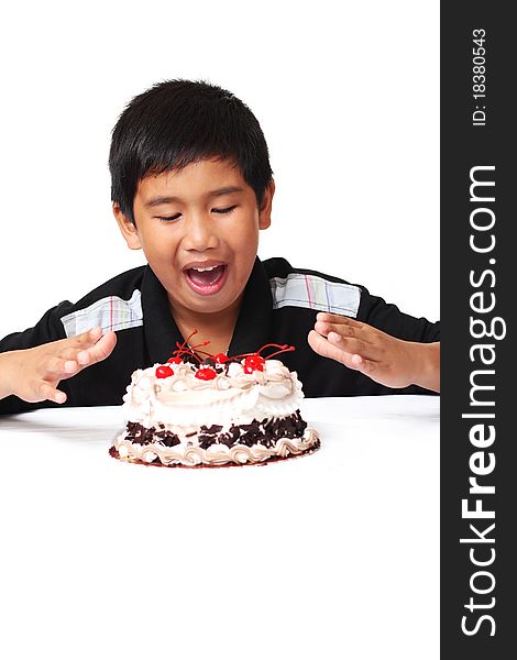 Kid With Cake