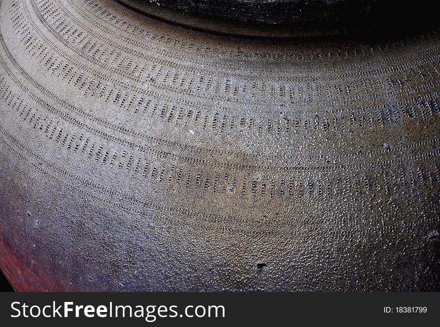 Image of clay pot texture