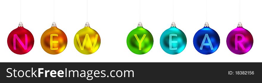 Christmas greetings concept. Isolated on white background. Christmas greetings concept. Isolated on white background.