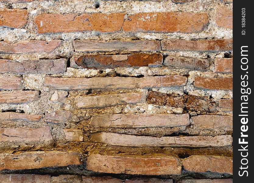 Close-up of 600 yr old wall in an old English garden. Close-up of 600 yr old wall in an old English garden