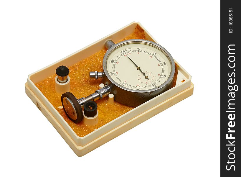 Instrument for measuring speed