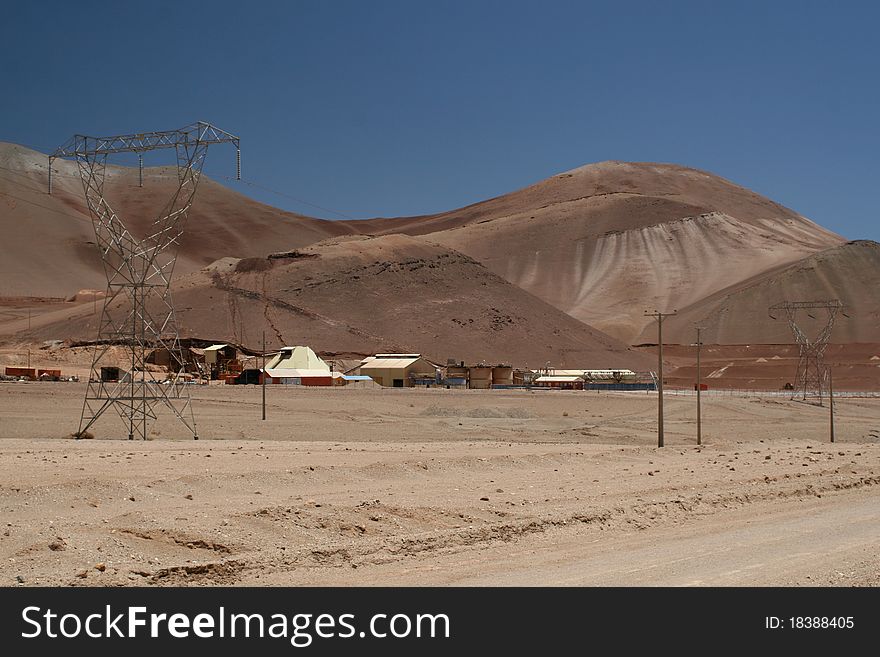 Picture taken in the driest place on Earth the Atacama desert somewhere by a mining town. Picture taken in the driest place on Earth the Atacama desert somewhere by a mining town.