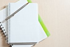 Note Pad And Pen Royalty Free Stock Photo Note Pad And Pen Royalty Free Stock Photo